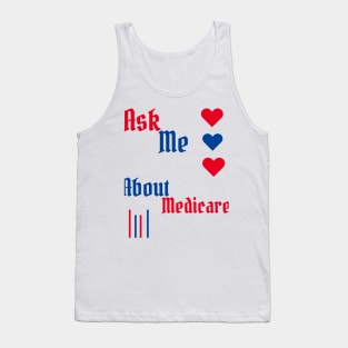 Ask Me About Medicare Tank Top